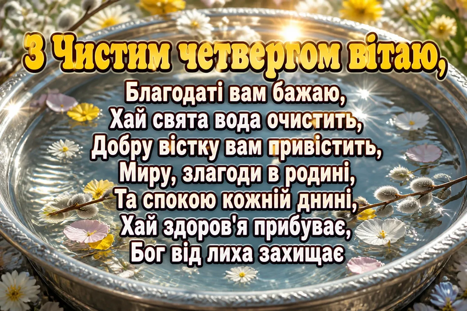 чистий четвер привітання чистий четвер привітання