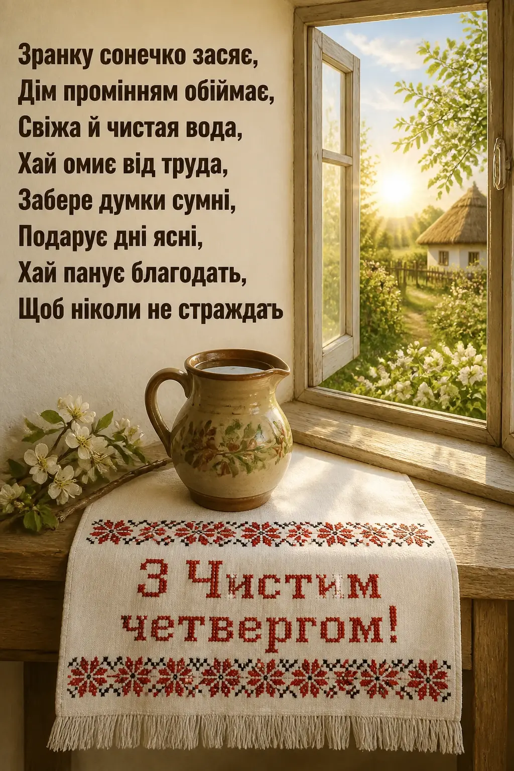 чистий четвер привітання чистий четвер привітання