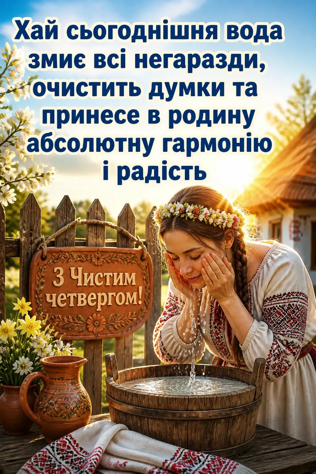 чистий четвер привітання чистий четвер привітання