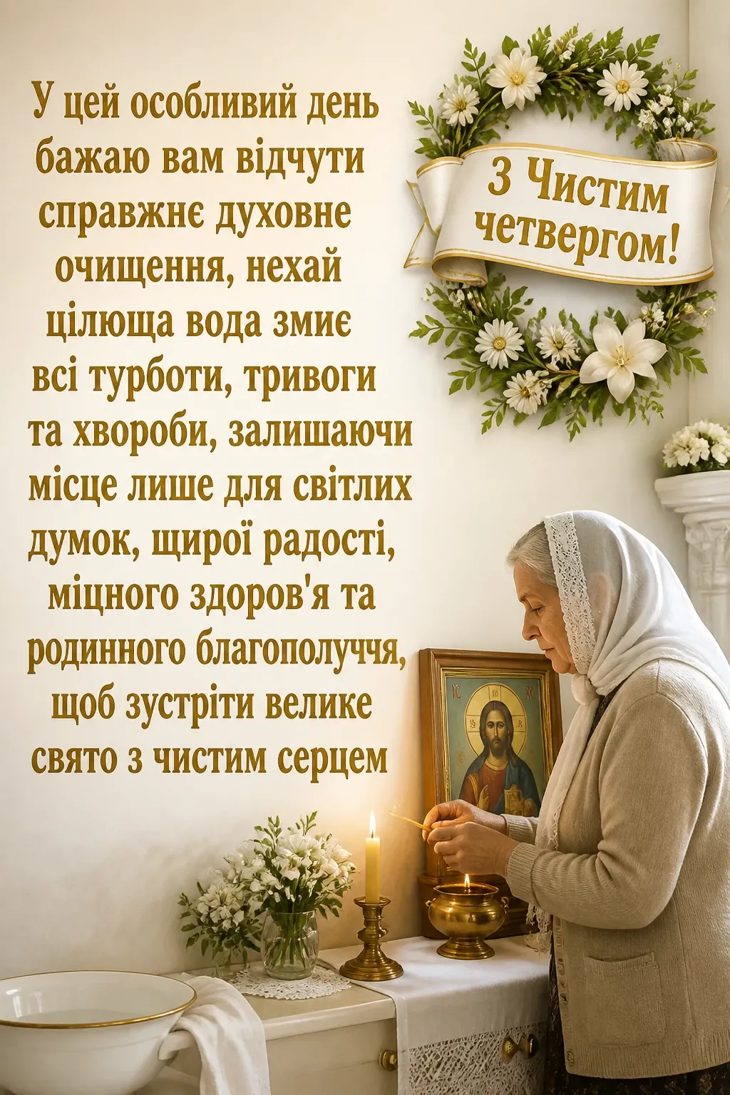 чистий четвер привітання чистий четвер привітання