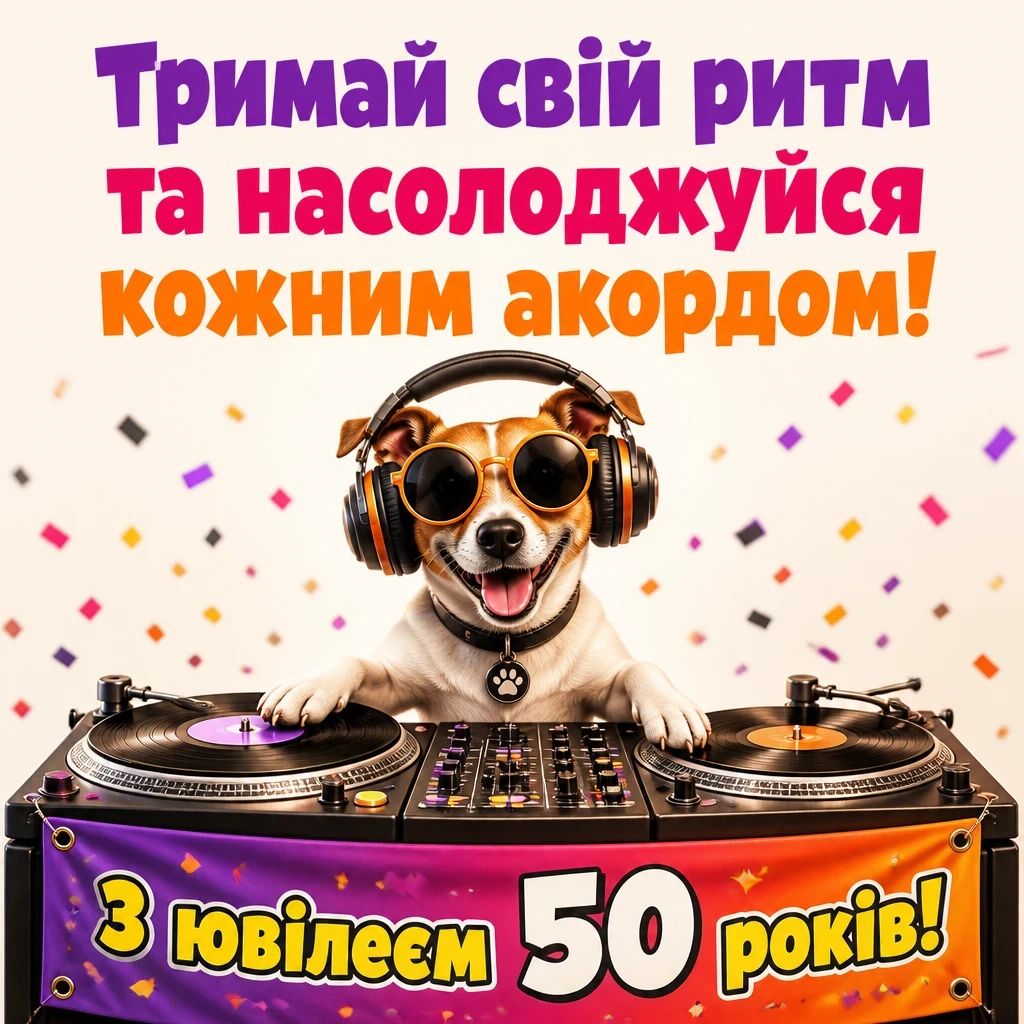 музичне привітання з ювілеєм 50 років мужчині музичне привітання з ювілеєм 50 років мужчині