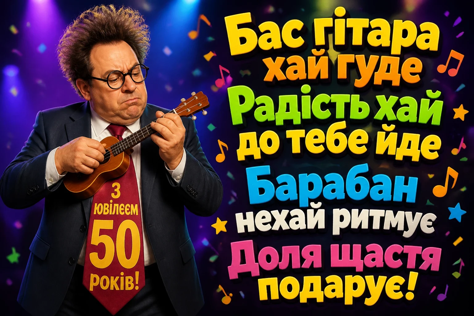 музичне привітання з ювілеєм 50 років мужчині музичне привітання з ювілеєм 50 років мужчині