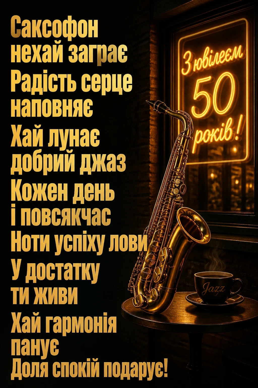 музичне привітання з ювілеєм 50 років мужчині музичне привітання з ювілеєм 50 років мужчині