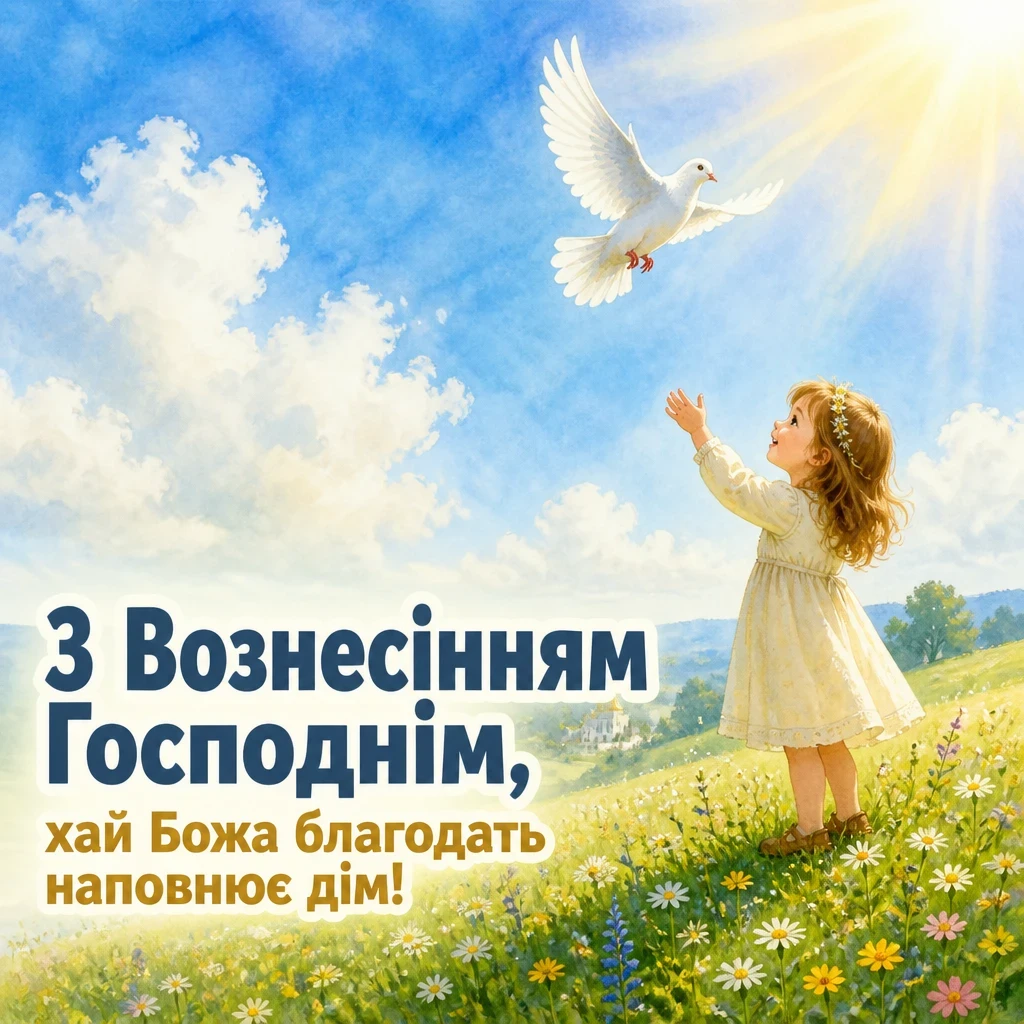 листівки вознесіння господнє привітання листівки вознесіння господнє привітання