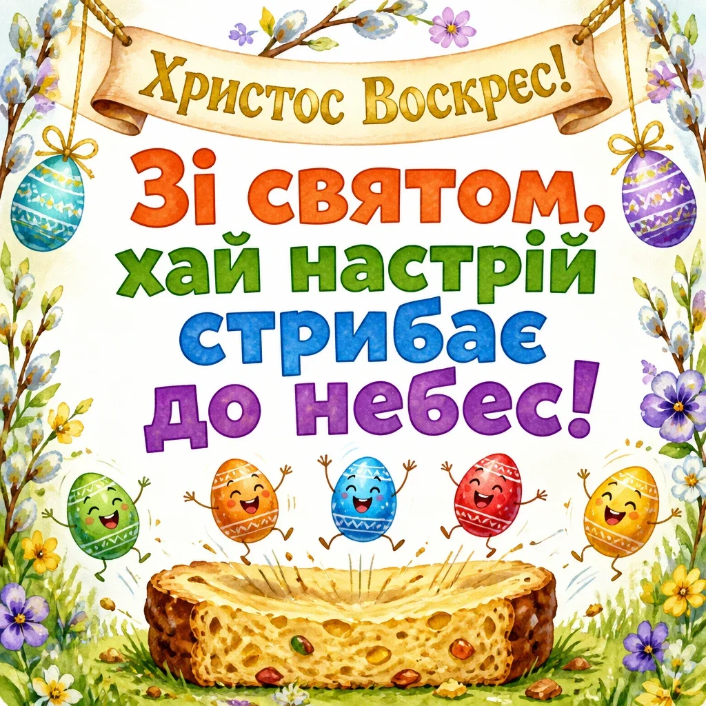 привітання з великоднем на українській мові привітання з великоднем на українській мові