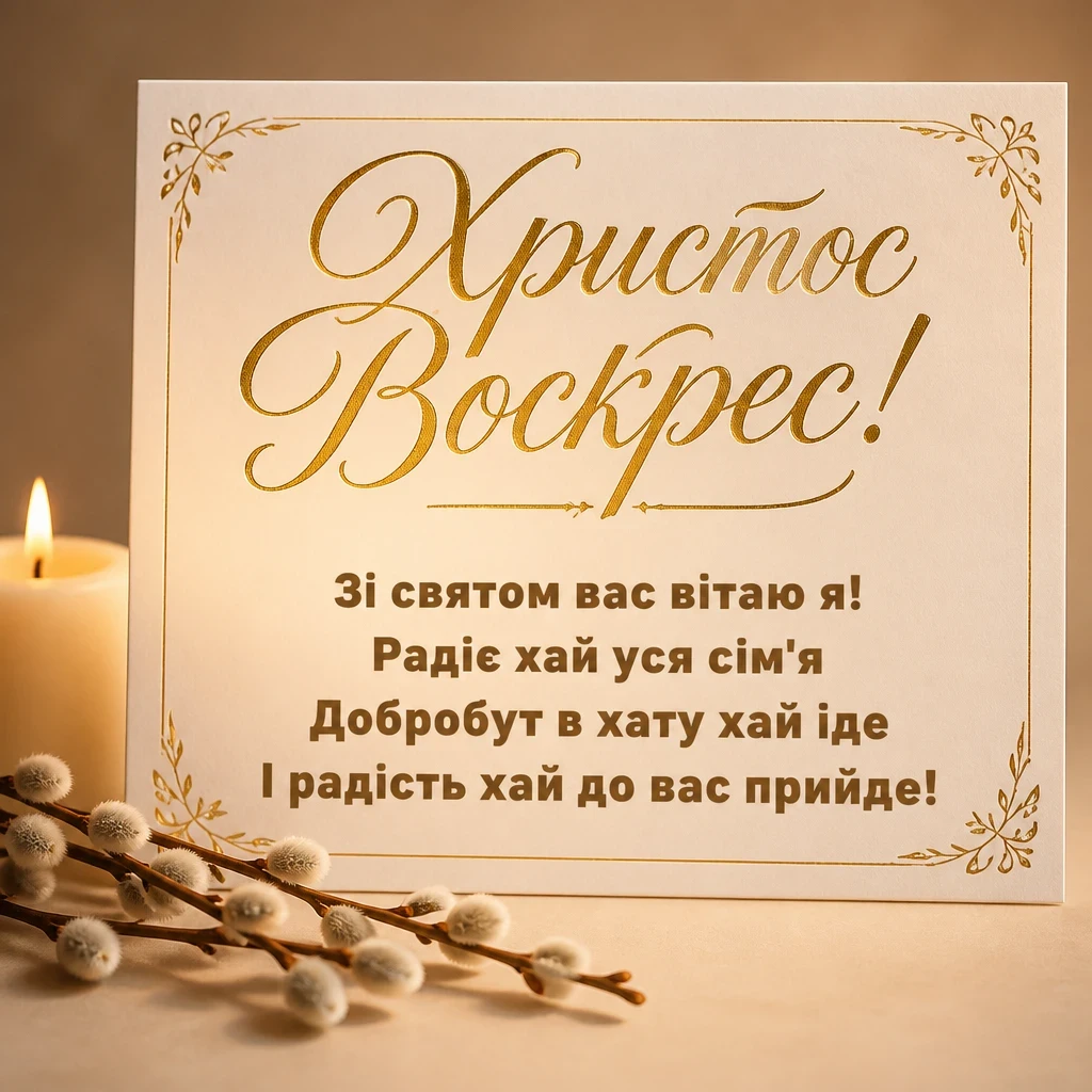 привітання з великоднем на українській мові привітання з великоднем на українській мові