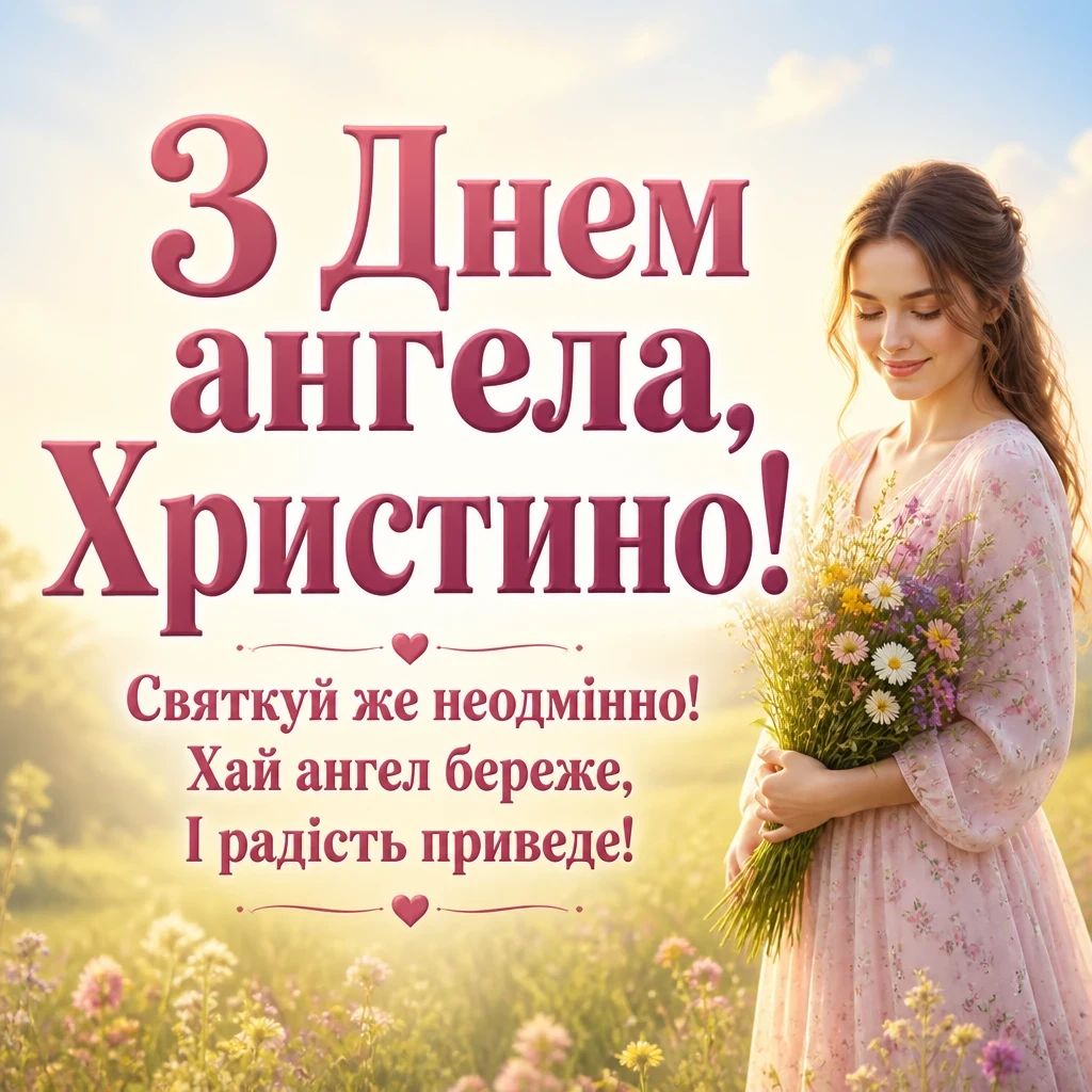 привітання з днем ангела христини привітання з днем ангела христини