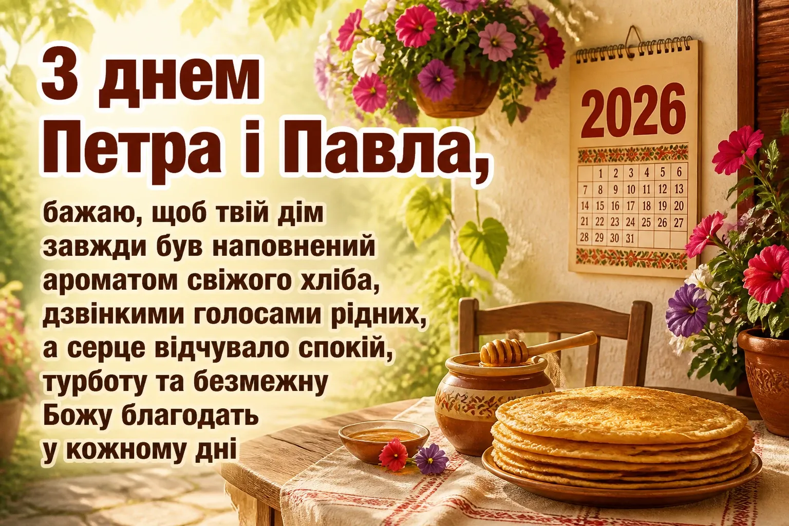 петра і павла 2026 привітання петра і павла 2026 привітання