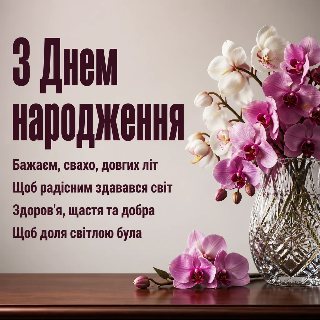 привітання з днем народження свасі від сватів привітання з днем народження свасі від сватів