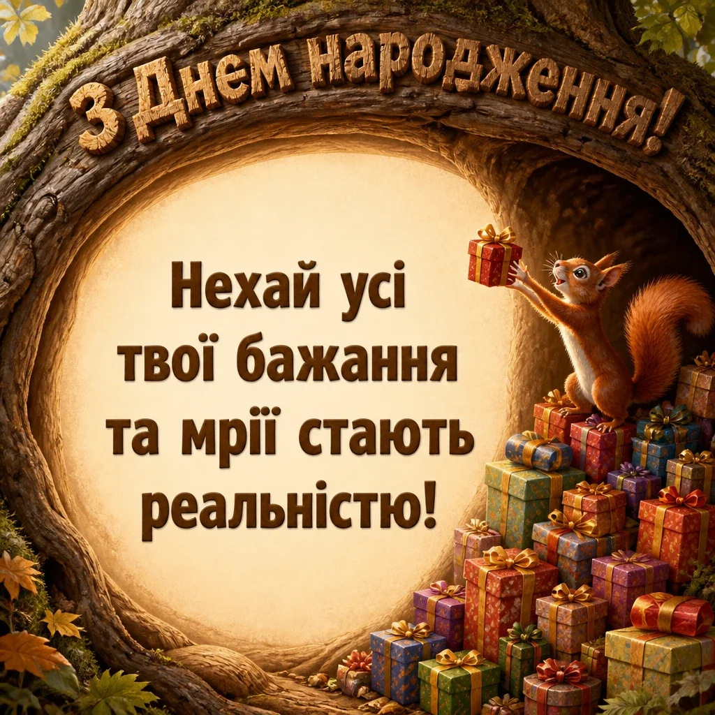 привітання з днем народження хресної