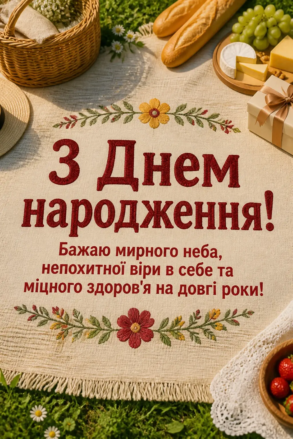 привітання з днем народження хресної