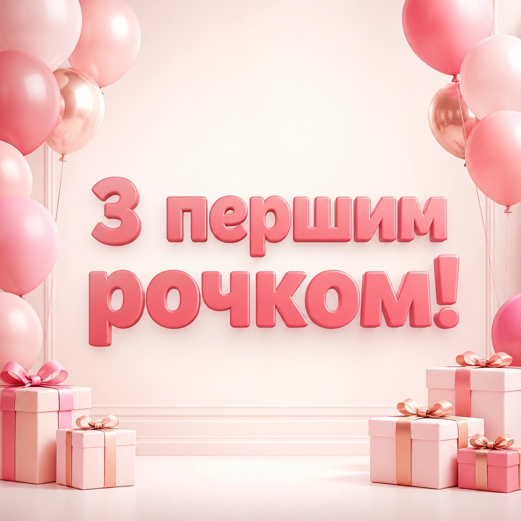 привітання з днем народження 1 рік дівчинці привітання з днем народження 1 рік дівчинці