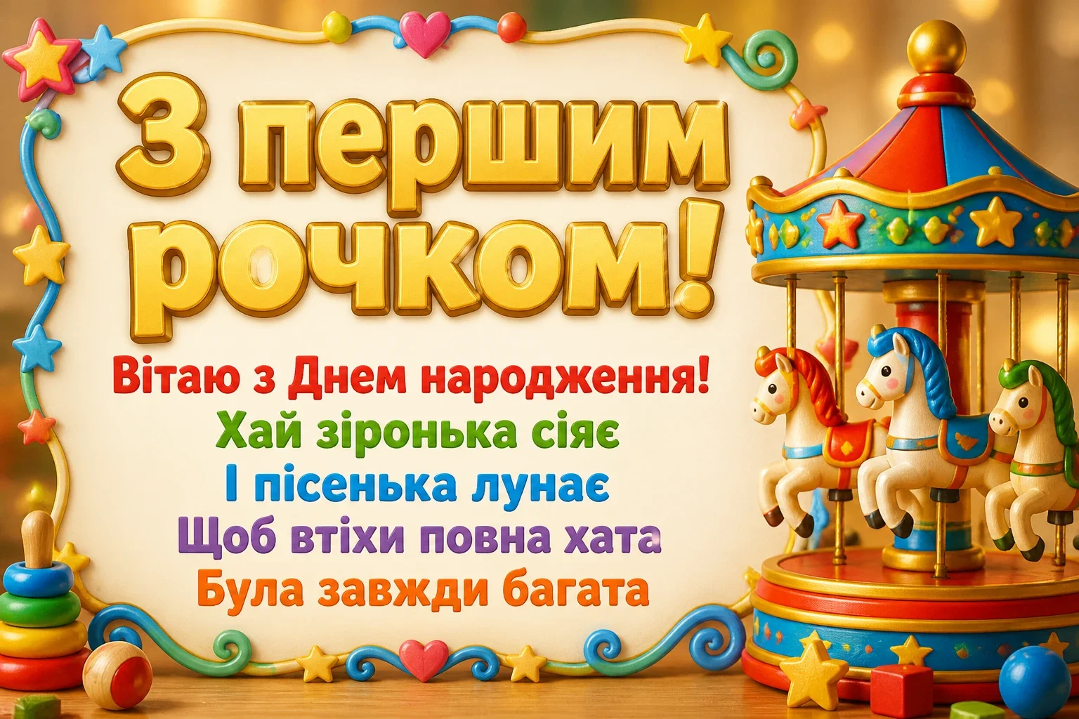 привітання з днем народження 1 рік дівчинці привітання з днем народження 1 рік дівчинці