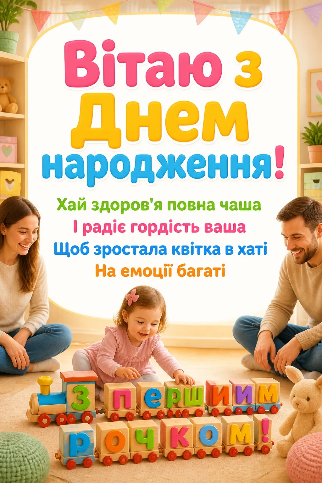 привітання з днем народження 1 рік дівчинці привітання з днем народження 1 рік дівчинці