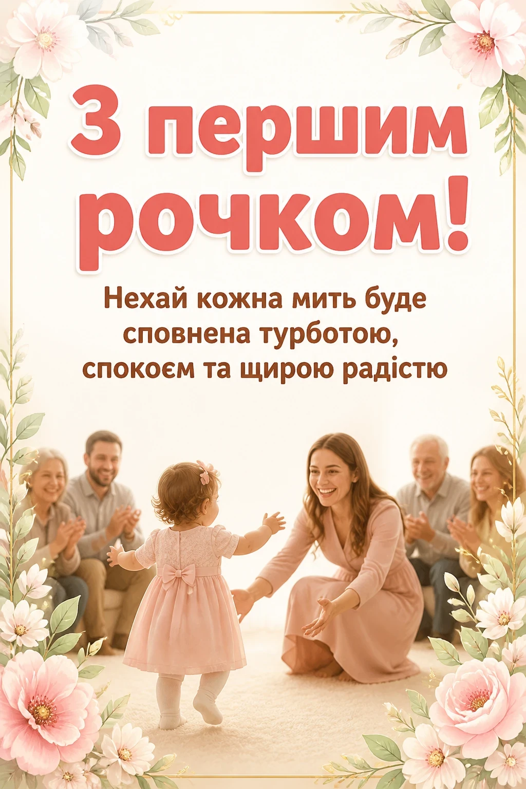 привітання з днем народження 1 рік дівчинці привітання з днем народження 1 рік дівчинці