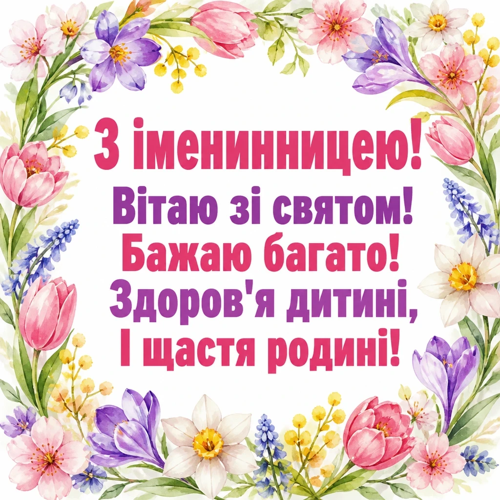 привітання з іменинницею батькам привітання з іменинницею батькам