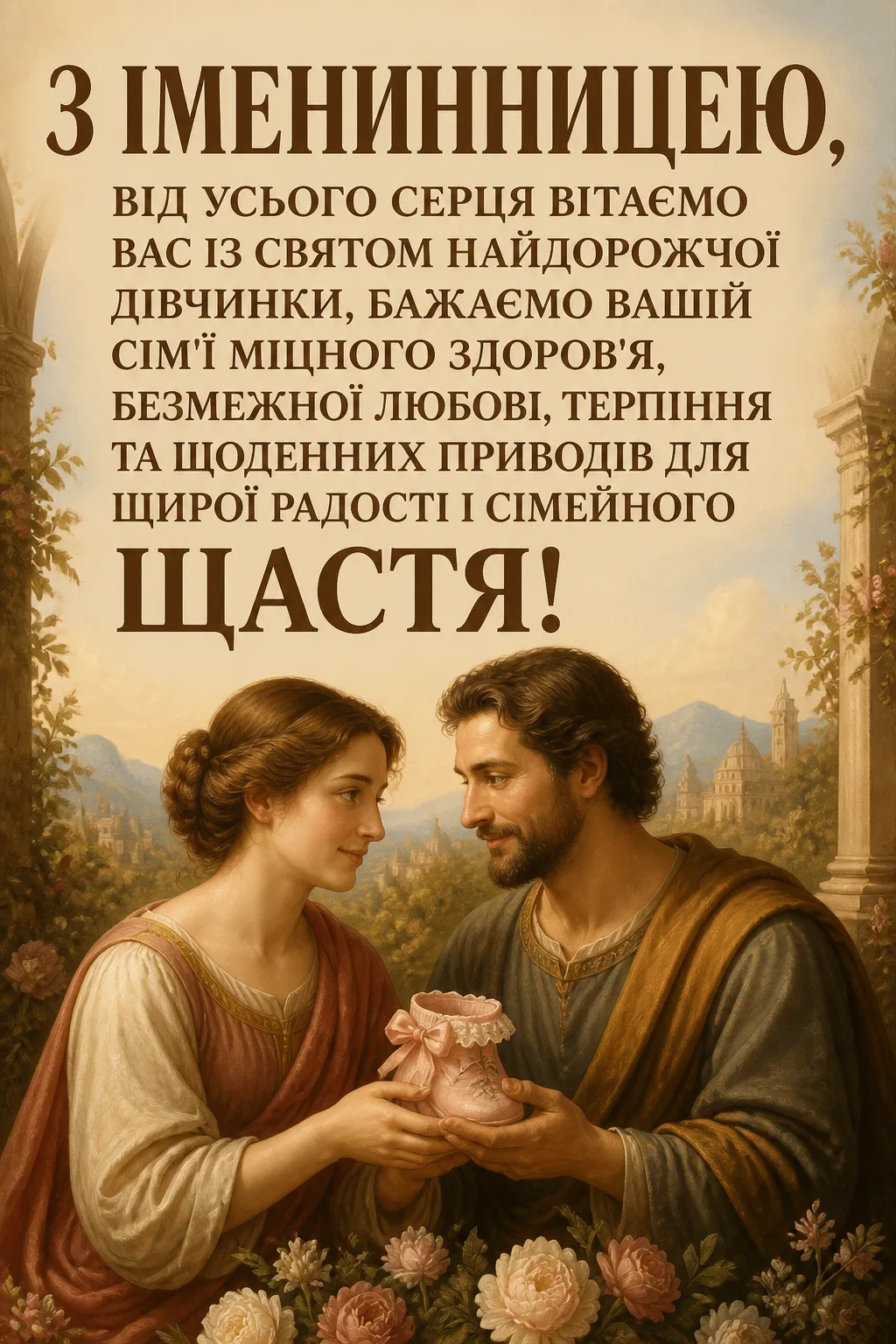 привітання з іменинницею батькам привітання з іменинницею батькам