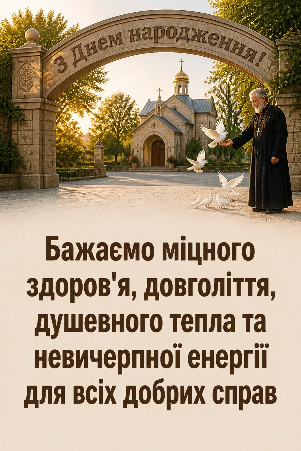 привітання батюшки з днем народження привітання батюшки з днем народження