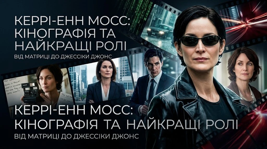 Керрі-Енн Мосс фільми: повний огляд кар’єри