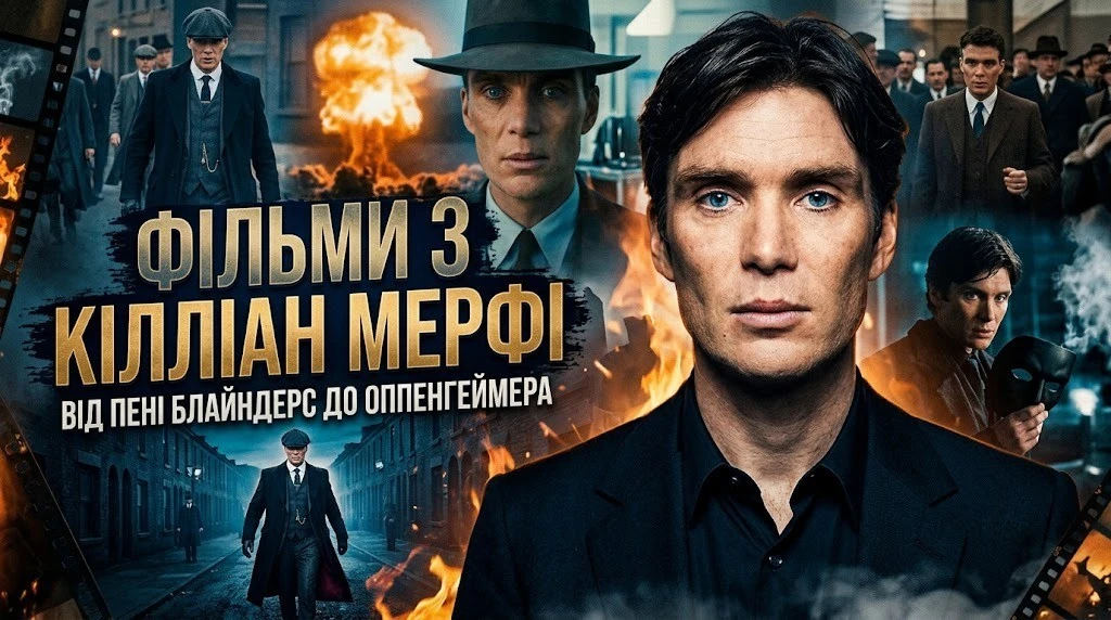 Найкращі фільми з Кілліан Мерфі для вечірнього перегляду