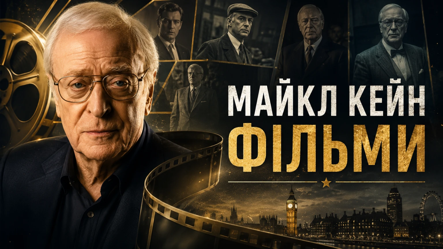 Повний список фільмів Майкла Кейна